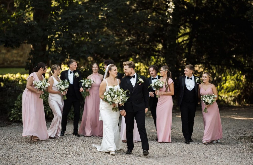 Pink Bridal Party